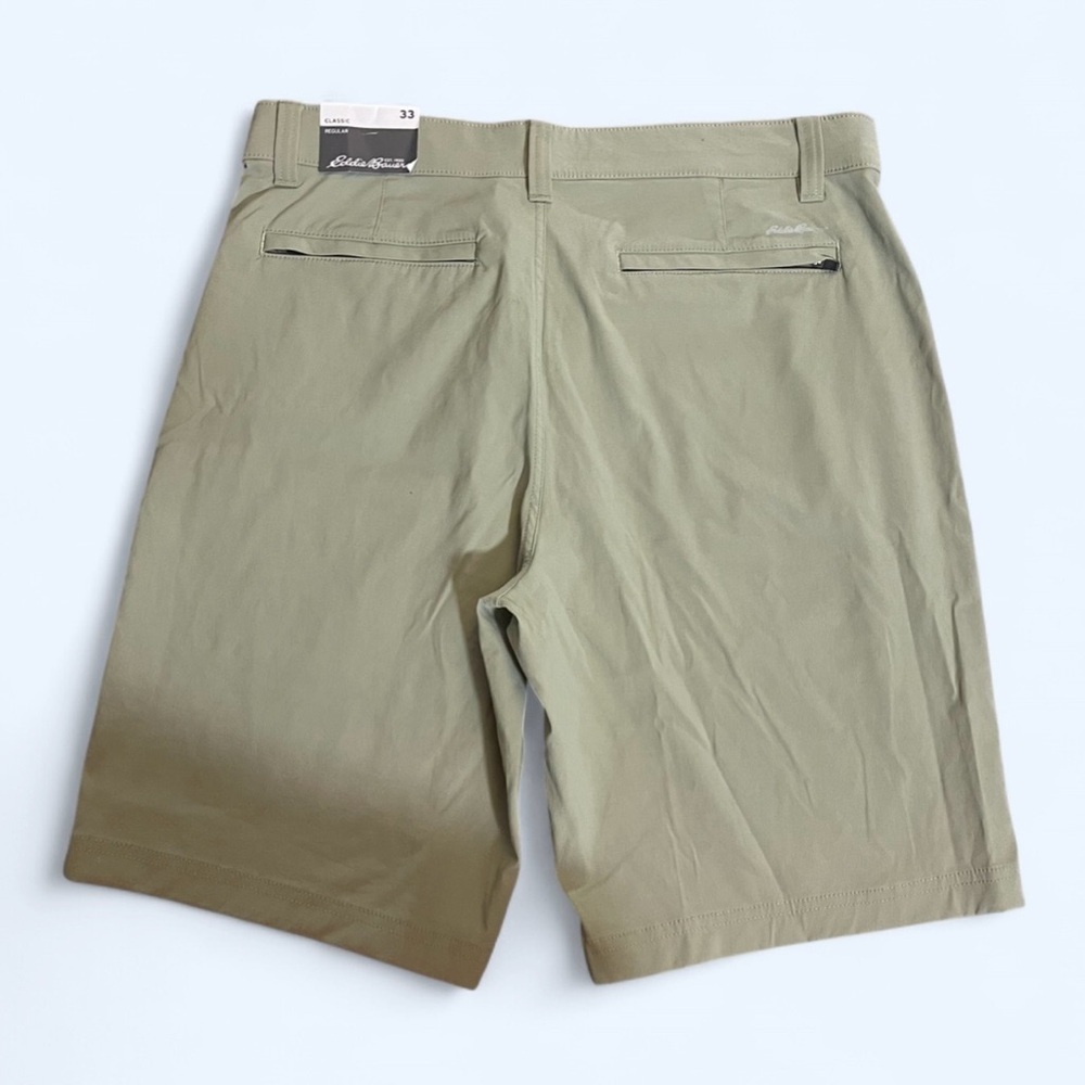 NWT - EDDIE BAUER Mens Horizon Guide Chino Shorts - Picture 2 of 7